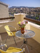 Master bedroom balcony